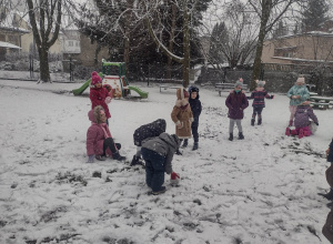 Akcja śnieżka i bałwan.