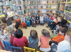 Wycieczka do Biblioteki Miejskiej - Filia nr 66.