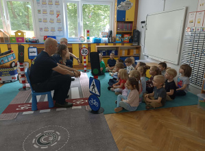 Zajęcia edukacyjne ze Strażą Miejską