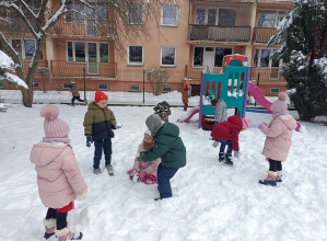 Zabawy na śniegu